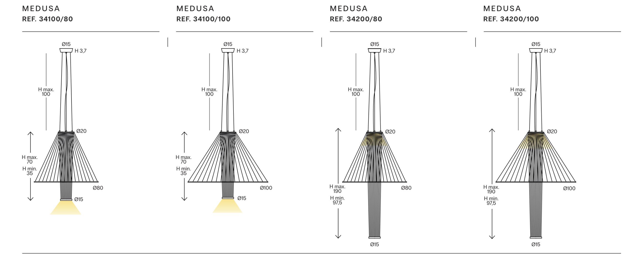 Веревка светодиодный подвесной светильник Olé Lighting Медуза ARCH-00110555 - Вид №12