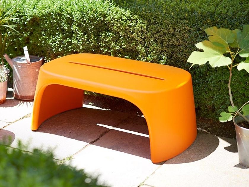 SLIDE Штабелируемая садовая скамейка из полиэтилена Amélie Amelie sun-id-1451271 - Вид №1