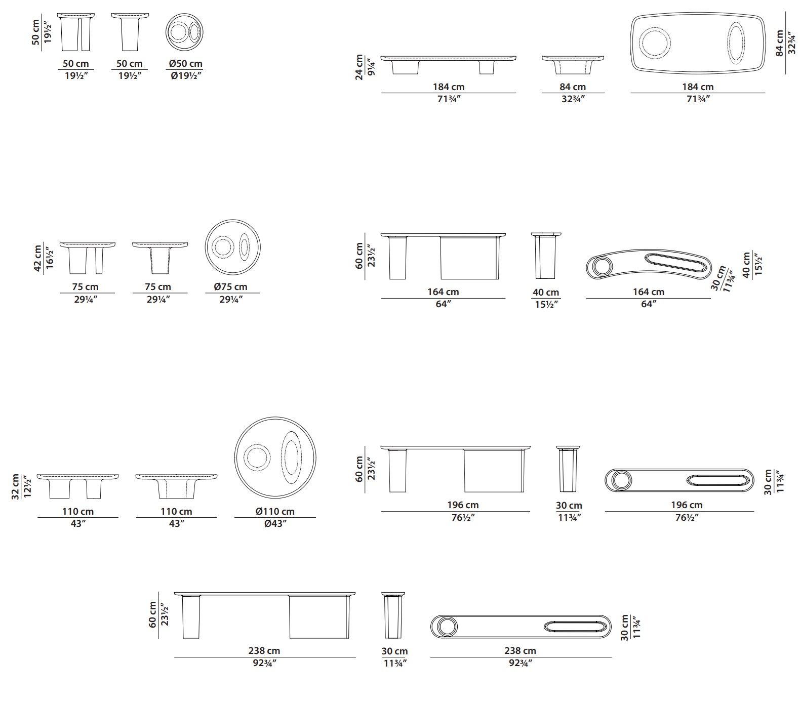 Журнальный столик из массива дерева Baxter CALIX ARCH-00087922 - Вид №9