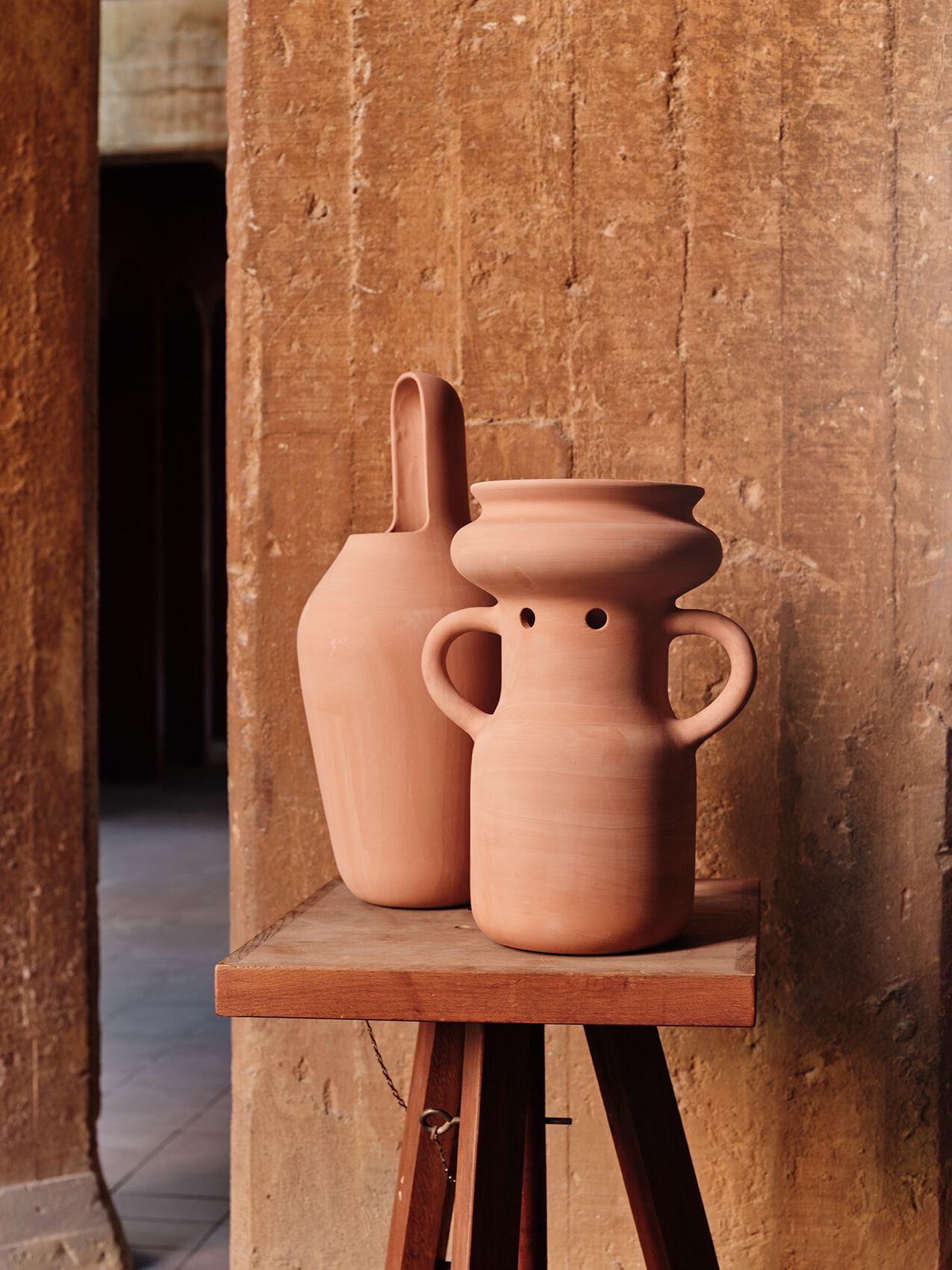 Низкий терракотовый садовый горшок BD Barcelona GARDENIAS N.4 ARCH-00103459 - Вид №6