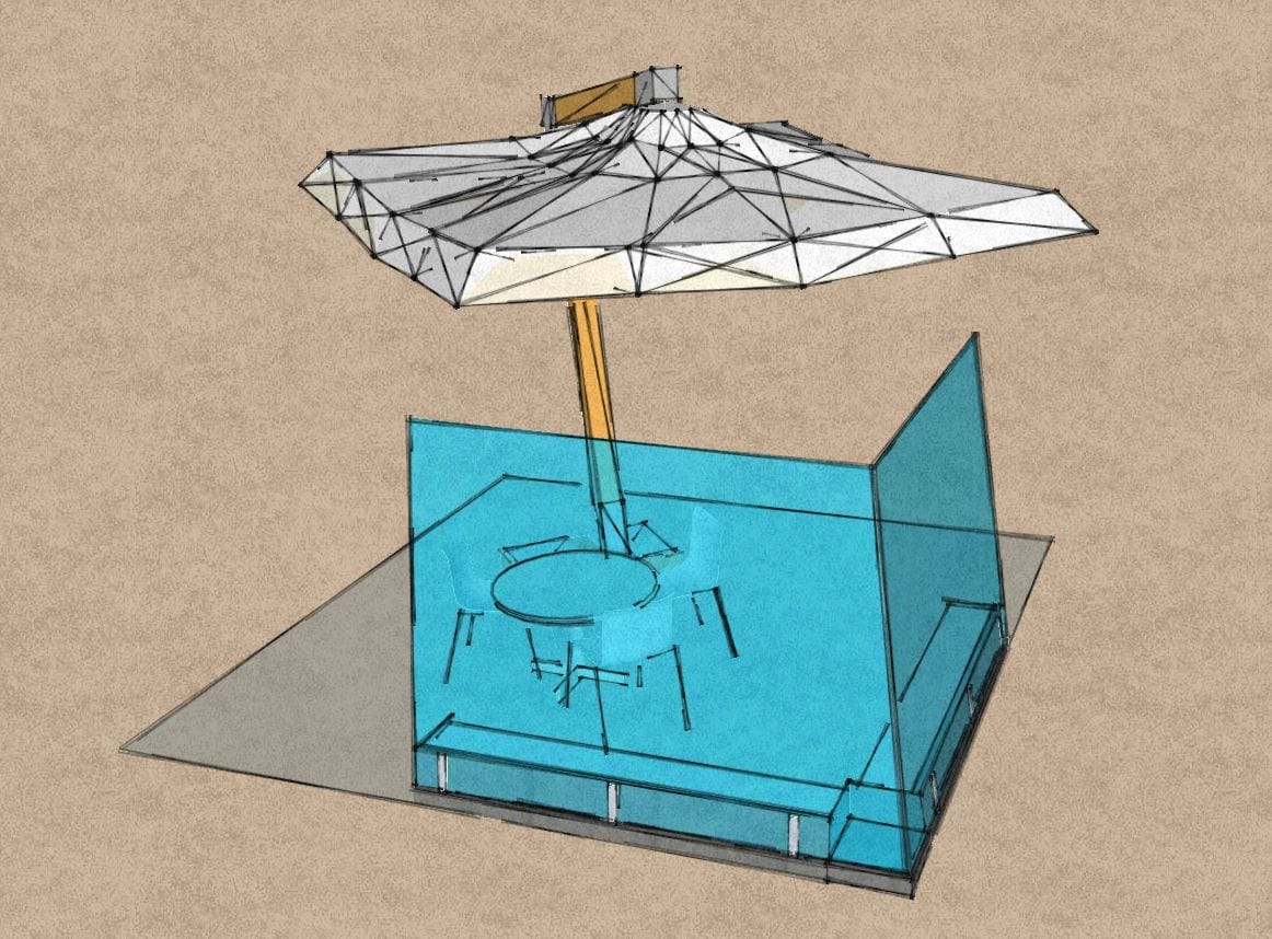 Яркий садовый экран GM MORANDO Bellavista System ARCH-00056540 - Вид №26