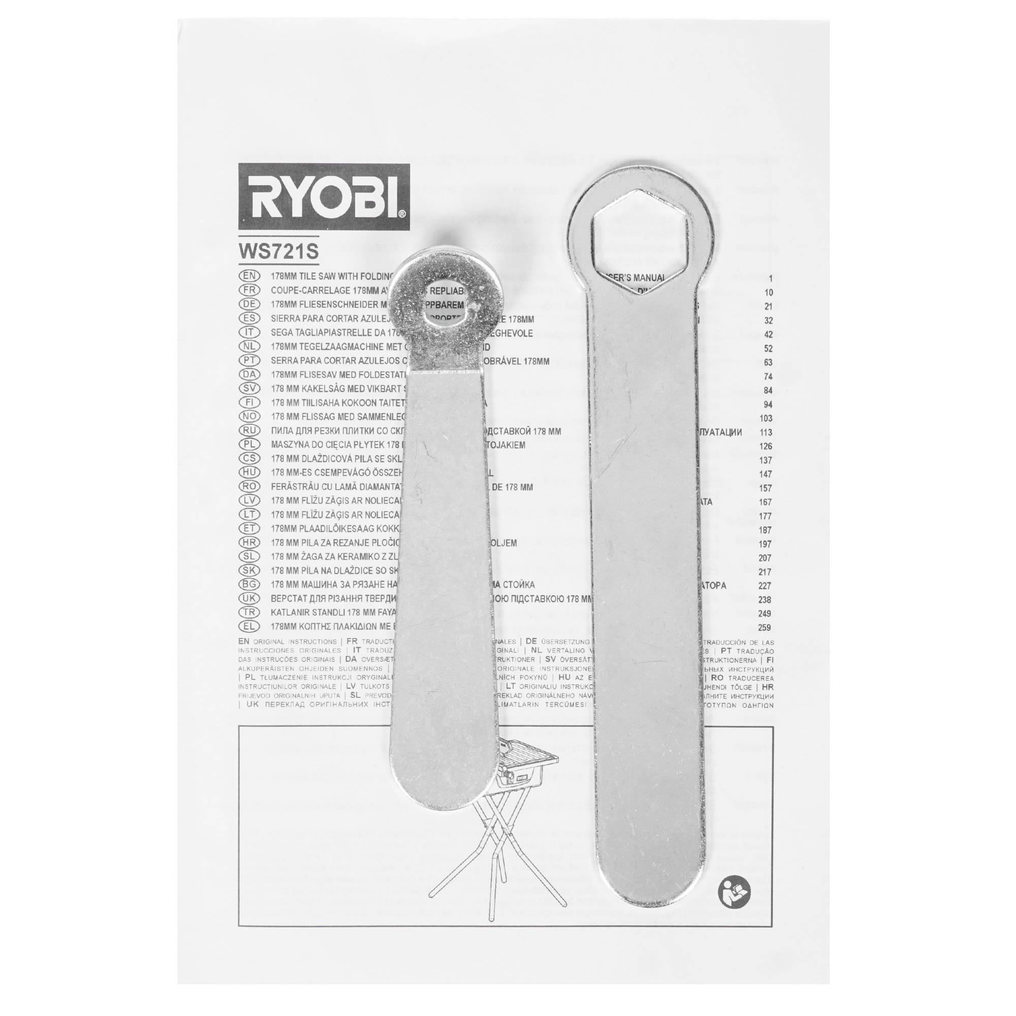 Электроплиткорез Ryobi WS721S 8103643 STDN-0031466 - Вид №7