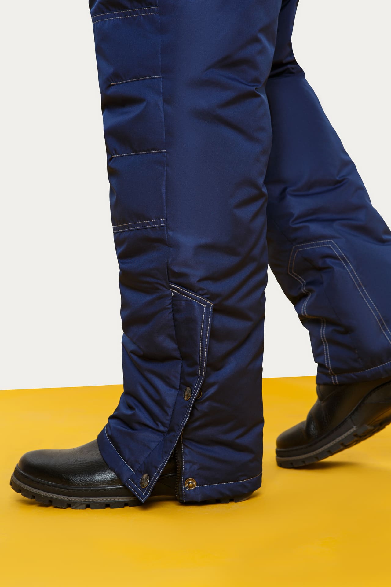 64815 Костюм "Арктика" зимний синий-серый  Зимняя спецодежда  размер 60-62/182-188  - Вид №25