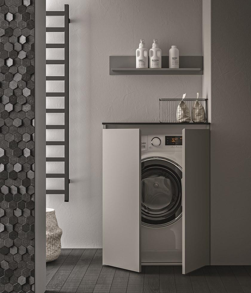 Cerasa Шкафчик для ванной с основанием для стиральной машины Segno sun-id-1466283 - Вид №2