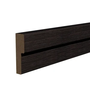 Дверная коробка Дюплекс 2070x70x29 мм ПВХ ламинация цвет венге сибирский