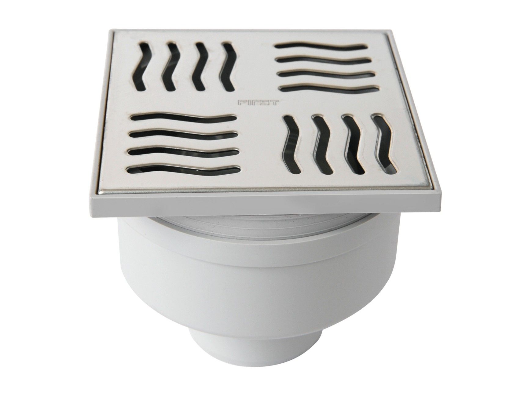 ABS сифонированная крышка люка с решеткой из нержавеющей стали и вертикальным сливом First Corporation First Plast ARCH-00151925