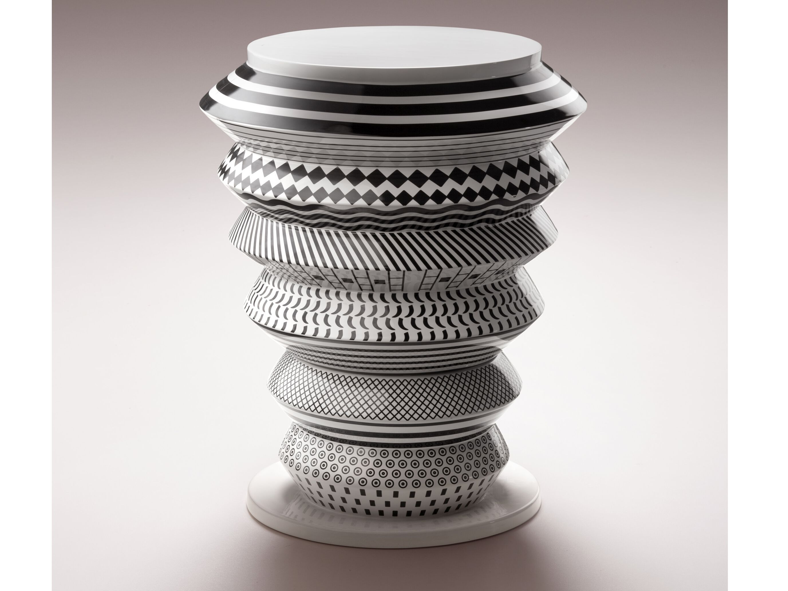 Круглый керамический журнальный столик Bosa Bossanova ARCH-00085069