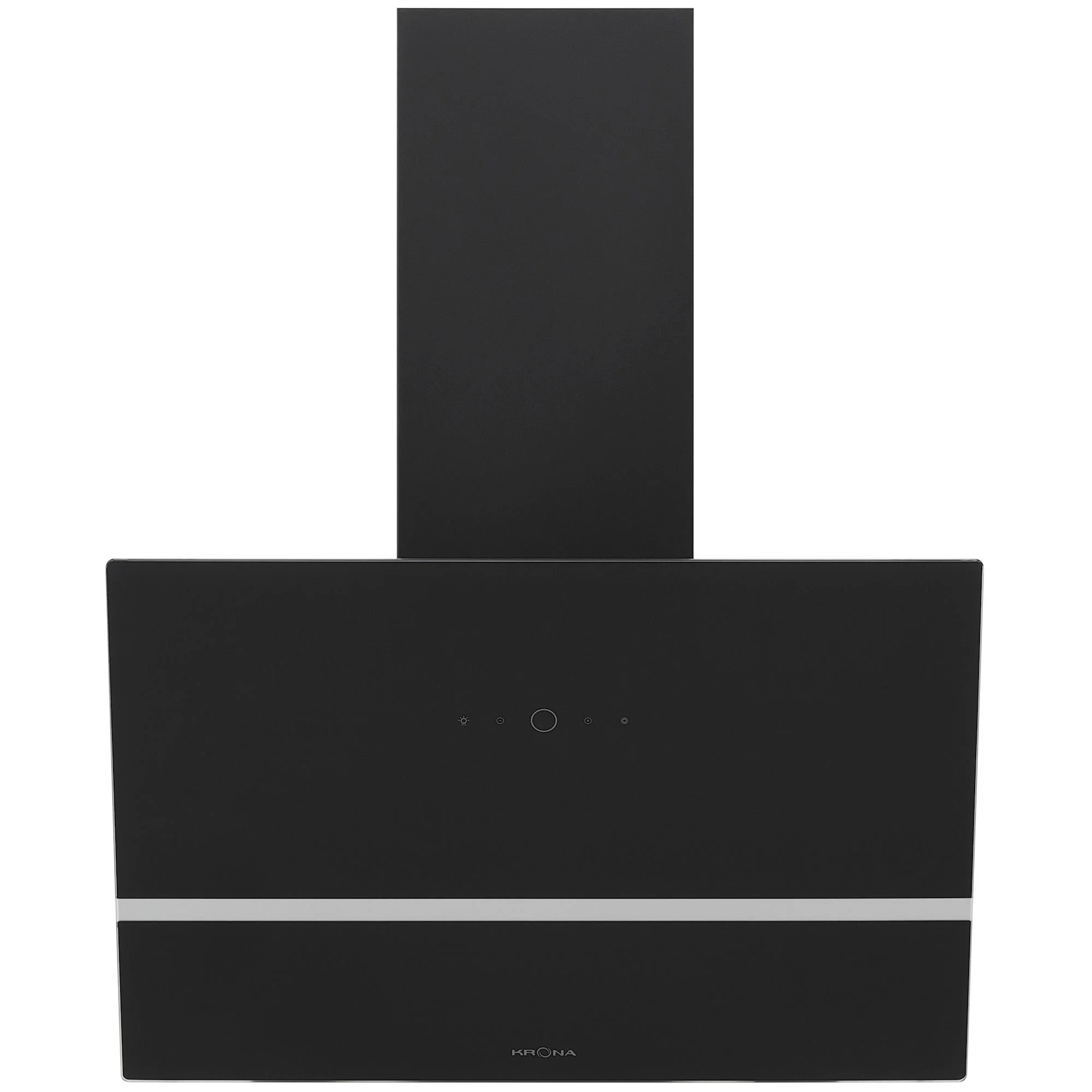 9138441 Вытяжка наклонная KRONA BRUNA 600 S черный/серебристый STDN-0035915