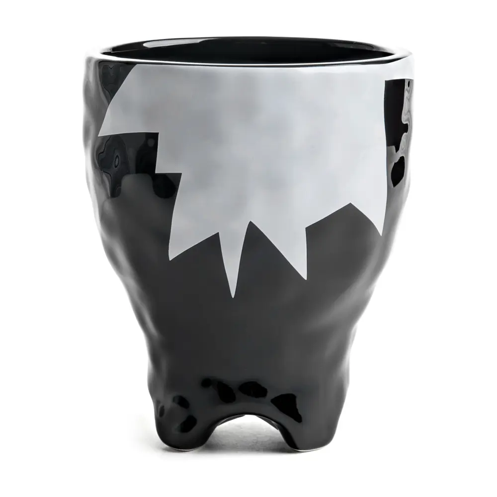 Стакан для зубных щёток Irony цвет чёрный MOROSHKA STLM-2180391