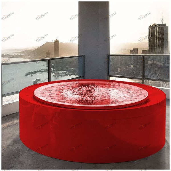 Бассейн Gruppo Treesse Fusion 200 SPA-V8610-K напольный круглый красный Fusion SPA SPAV8610K