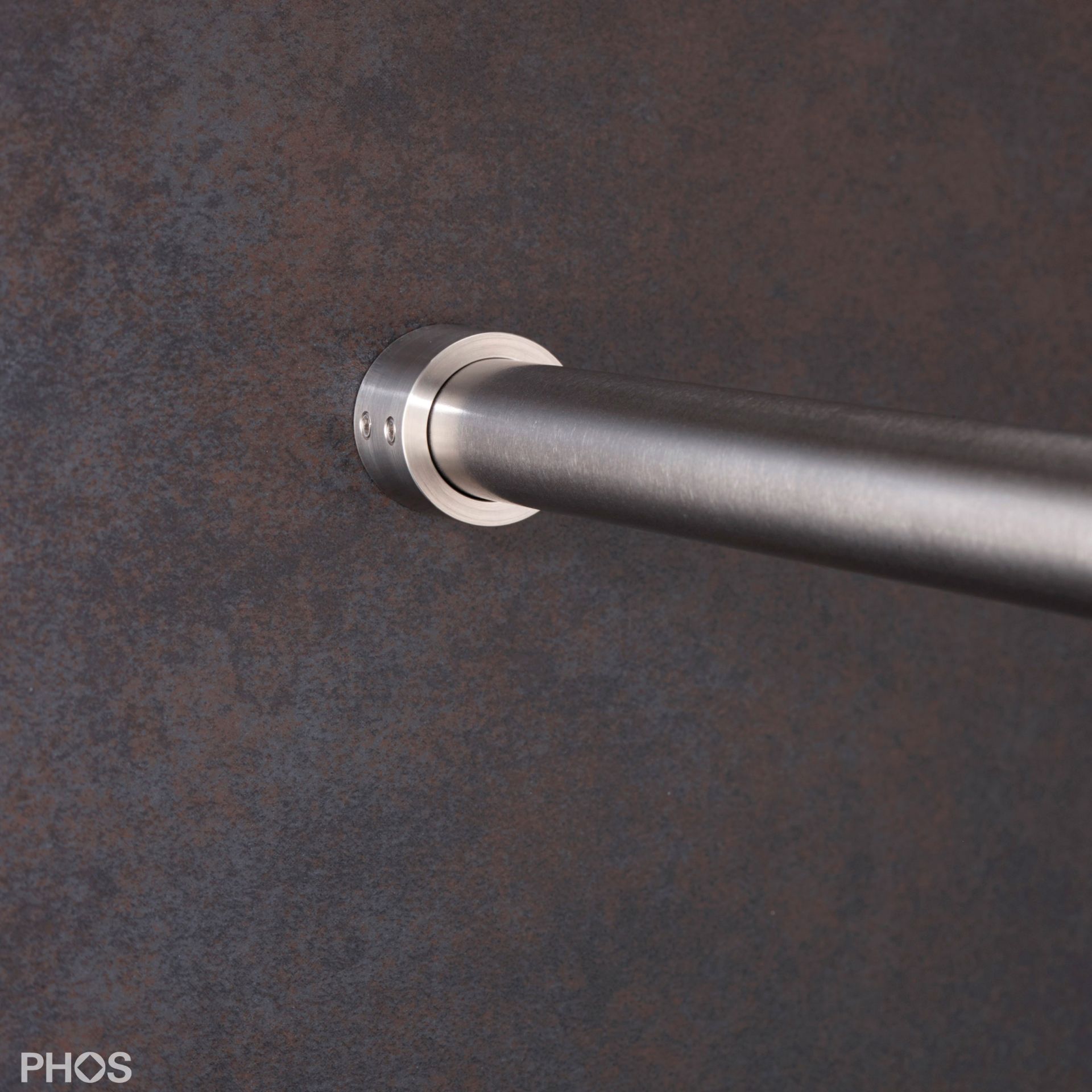 DSRN20-3 Карниз для душевой занавески в виде трубки ø20 мм от 160 до 200 см - на заказ PHOS  - Вид №3