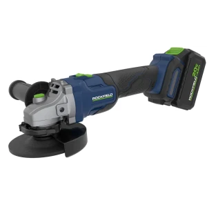 Аккумуляторная углошлифовальная машина Rockfield RF2204BK с кейсом 89366512