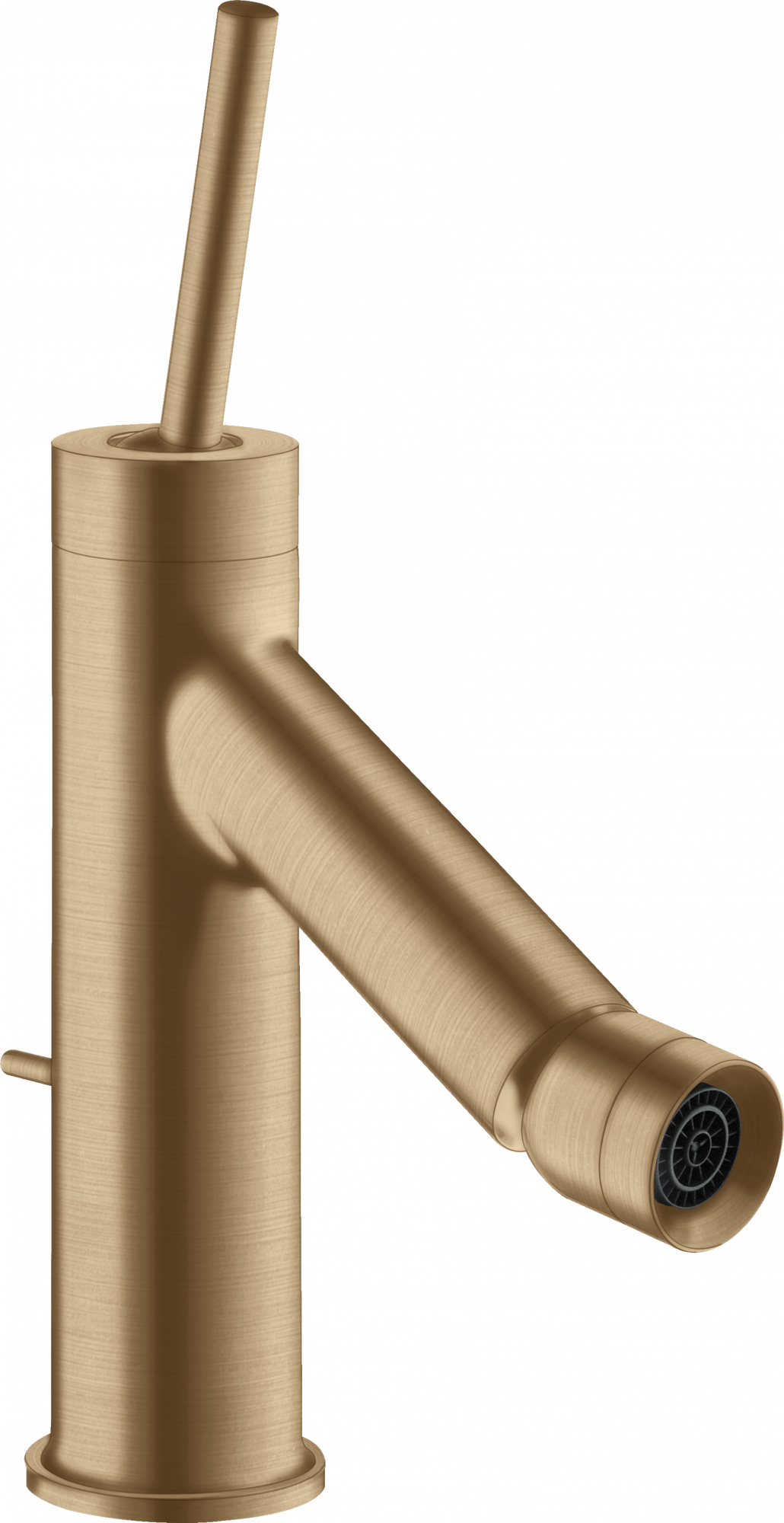 10211140 Смеситель для биде, однорычажный, со стержневой ручкой и сливным гарнитуром AXOR STARCK