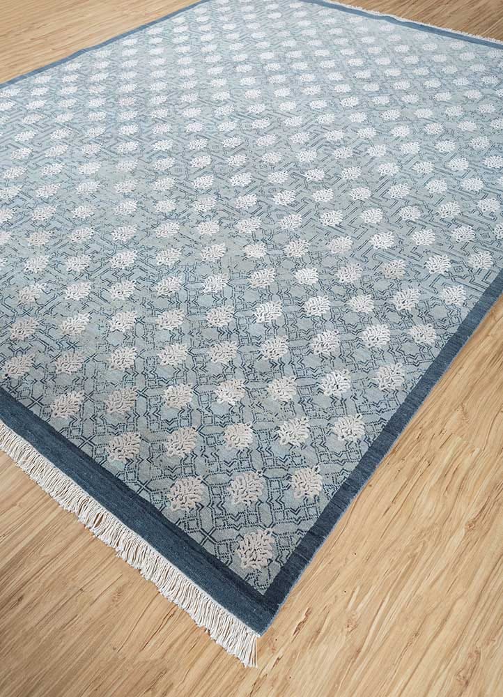 Прямоугольный шерстяной ковер ручной работы Jaipur Rugs Inde Rose - Переплетение природы и наследия ARCH-00023224 - Вид №2