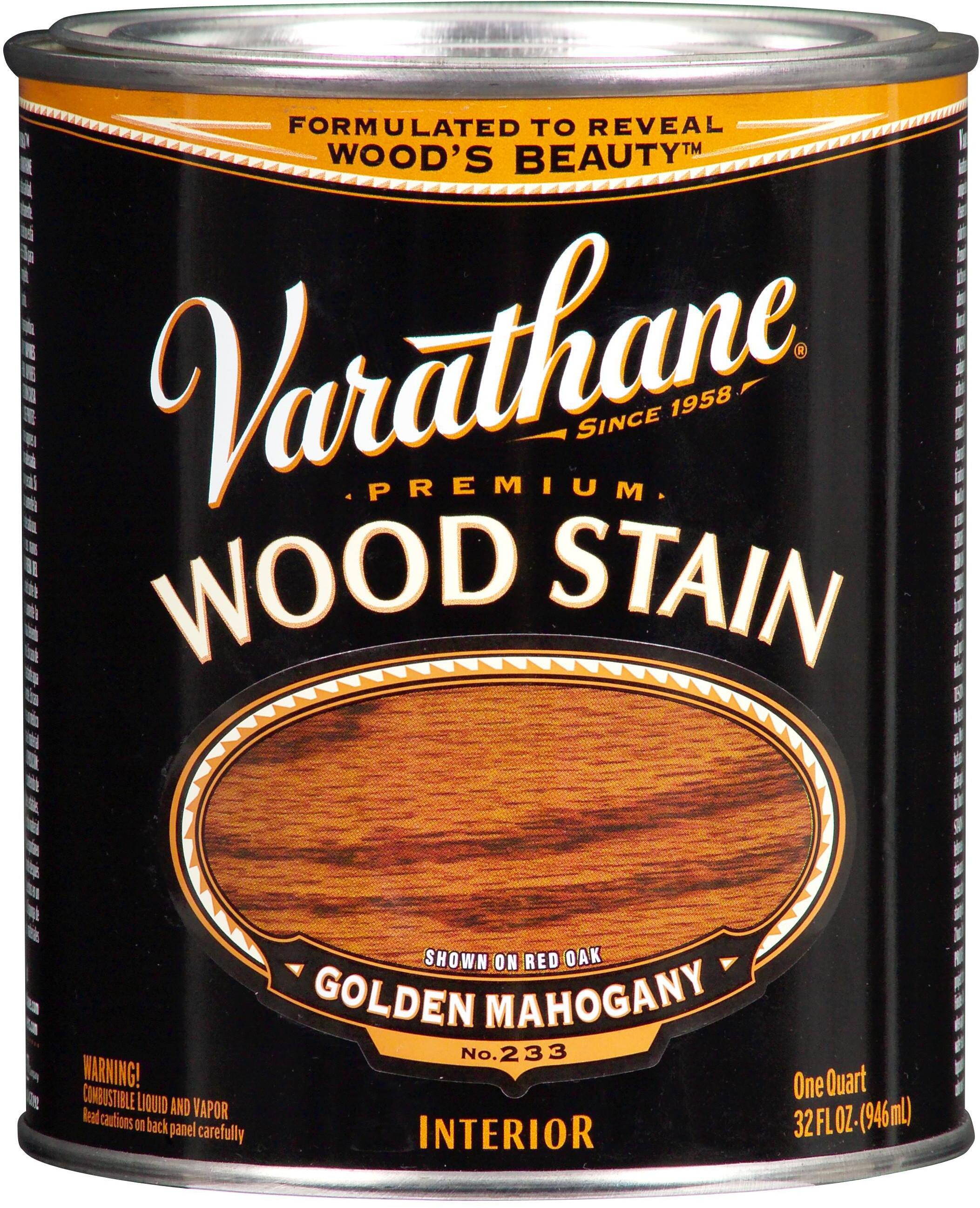 90230783 Масло Wood Stain тонирующее прозрачное цвет золотой махагон 0.946 л STLM-0141343 VARATHANE