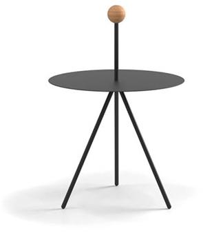 Viccarbe Круглый журнальный столик из стали с порошковым покрытием sun-id-1502121 - Вид №3