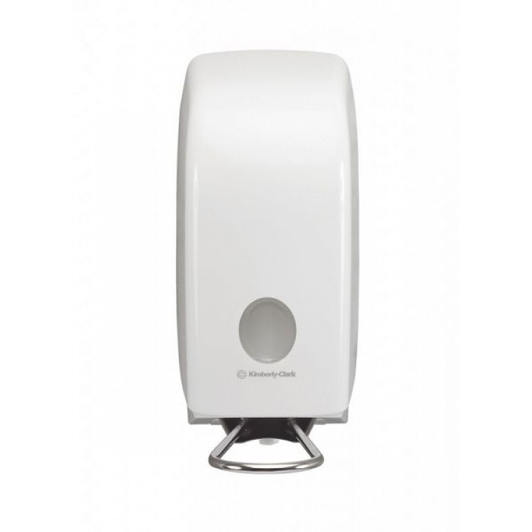 6955 Kimberly Clark Диспенсер для жидкого/пенного мыла локтевой белый Kimberly Clark Professional Aquarius 6955 белый  - Вид №1