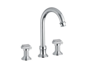 Смеситель для раковины из хромированной латуни