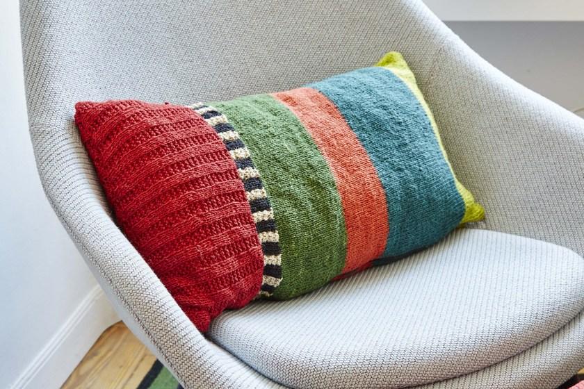 GAN Прямоугольная подушка из шерсти Rustic chic sun-id-1451986 - Вид №7