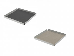 982874 NUPO anthracite/light grey поднос 29х29х2,8см;LIND DNA