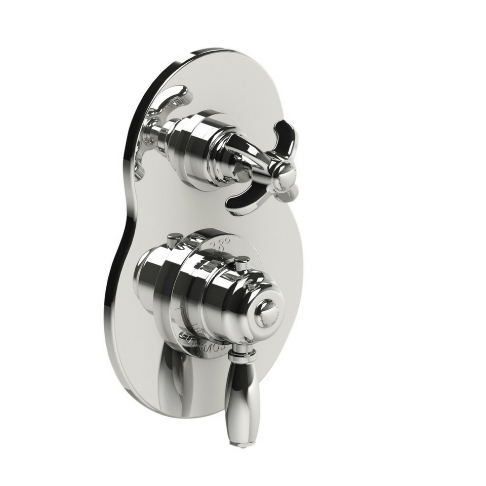 TCSH19203296 Комплект отделки 1920 для двухходового душевого клапана Thomas Crapper  - Вид №1