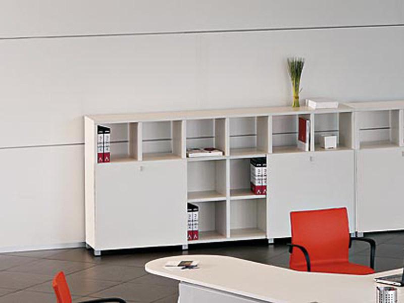 ACTIU Модульный офисный книжный шкаф из алюминия и дерева sun-id-1406959 - Вид №4