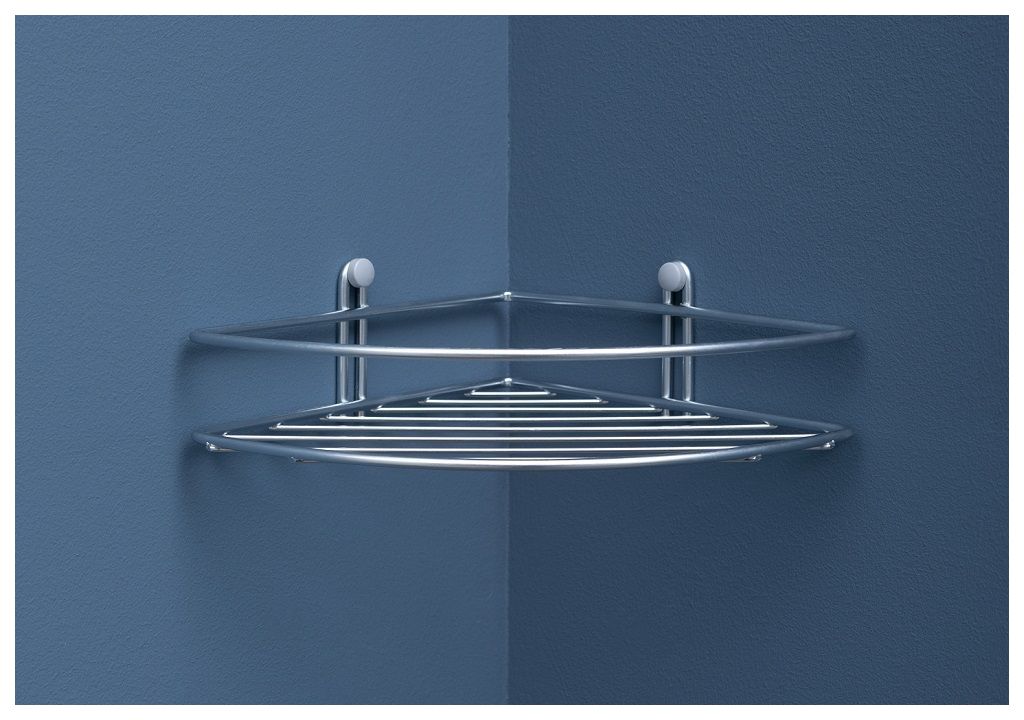 Полочка Aquanet 3256 (20 см, угловая) П3256 - Вид №3