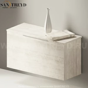 Flaminia BOX Настенная тумба 95 см с 1 ящиком BX430.WR