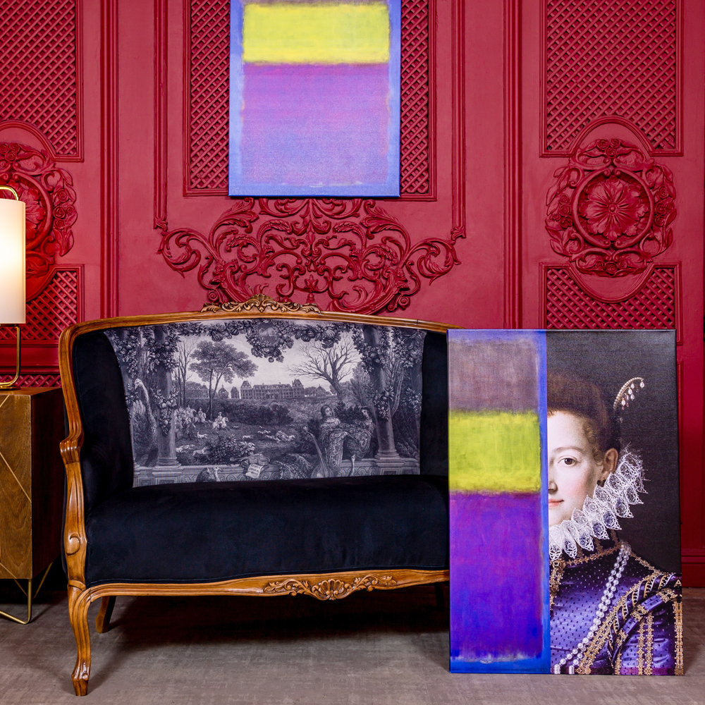 30101910 Арт-портрет «Кристина» (холст, галерейная натяжка) Object Desire  - Вид №5