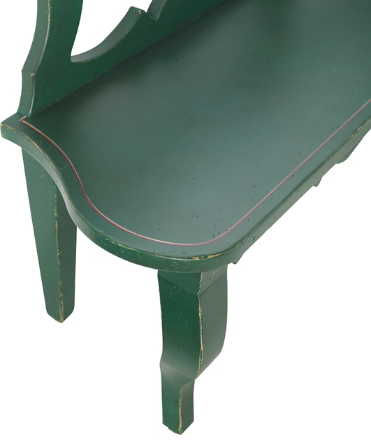 T1125 Tifernoit Скамья сабля с закругленными ножками Ingresso  - Вид №6