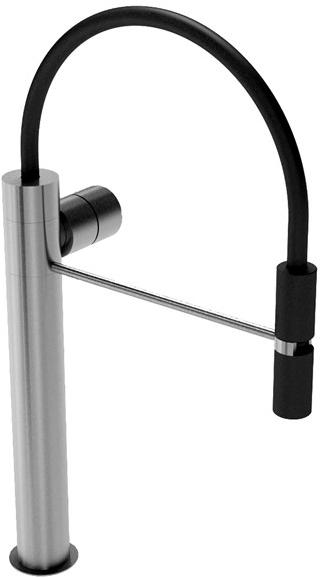 Water Evolution Профессиональный смеситель для кухни из нержавеющей стали с поворотным изливом Lapa sun-id-1352833 - Вид №2