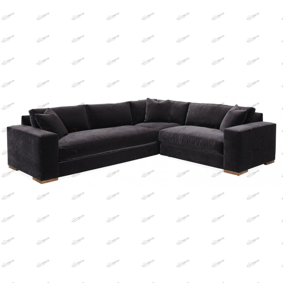 Диван Four угловой серый ICON DESIGNE ДИЗАЙНЕРСКИЕ, FOUR 178050 Серый 