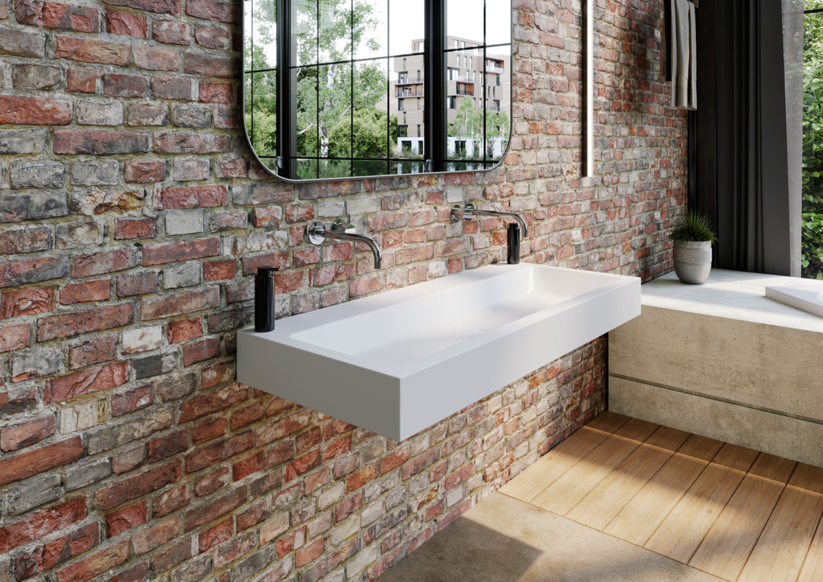 Умывальник KALDEWEI Сталь эмалированная 3090 258 альпийский белый матовый 30903083258  - Вид №3