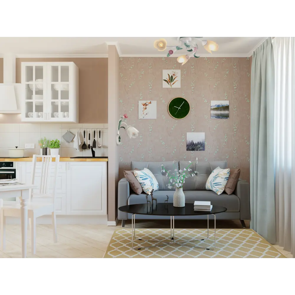 Подушка «Vanda», 40x40 см, цвет белый SEASONS STLM-2168705 - Вид №3