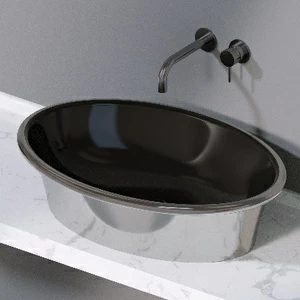 L492253 Накладная раковина на столешницу  овальная A. e T. Italia PRINCESS