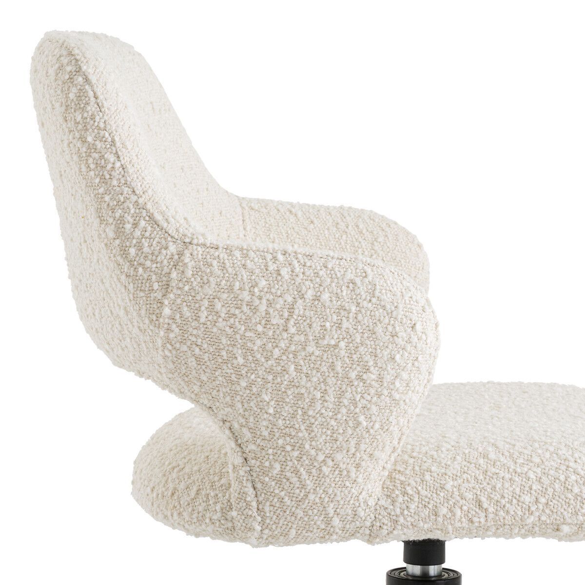 Тканевый поворотный стул с подлокотниками AMPM Asyar ARCH-00145160 - Вид №1