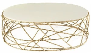 Ginger & Jagger Овальный журнальный столик для гостиной Earth to earth