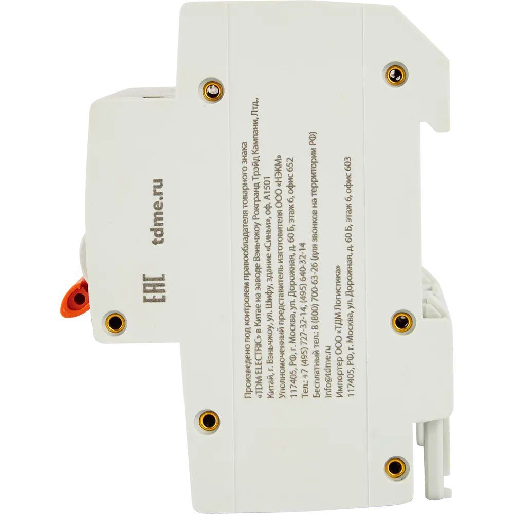 Дифференциальный автомат TDM ELECTRIC АД-14 для защиты от токов утечки и перегрузок 86213640 STLM-1374642 - Вид №3