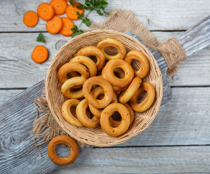 2079 Сушка морковная цельнозерновая на закваске Вкусляндия 