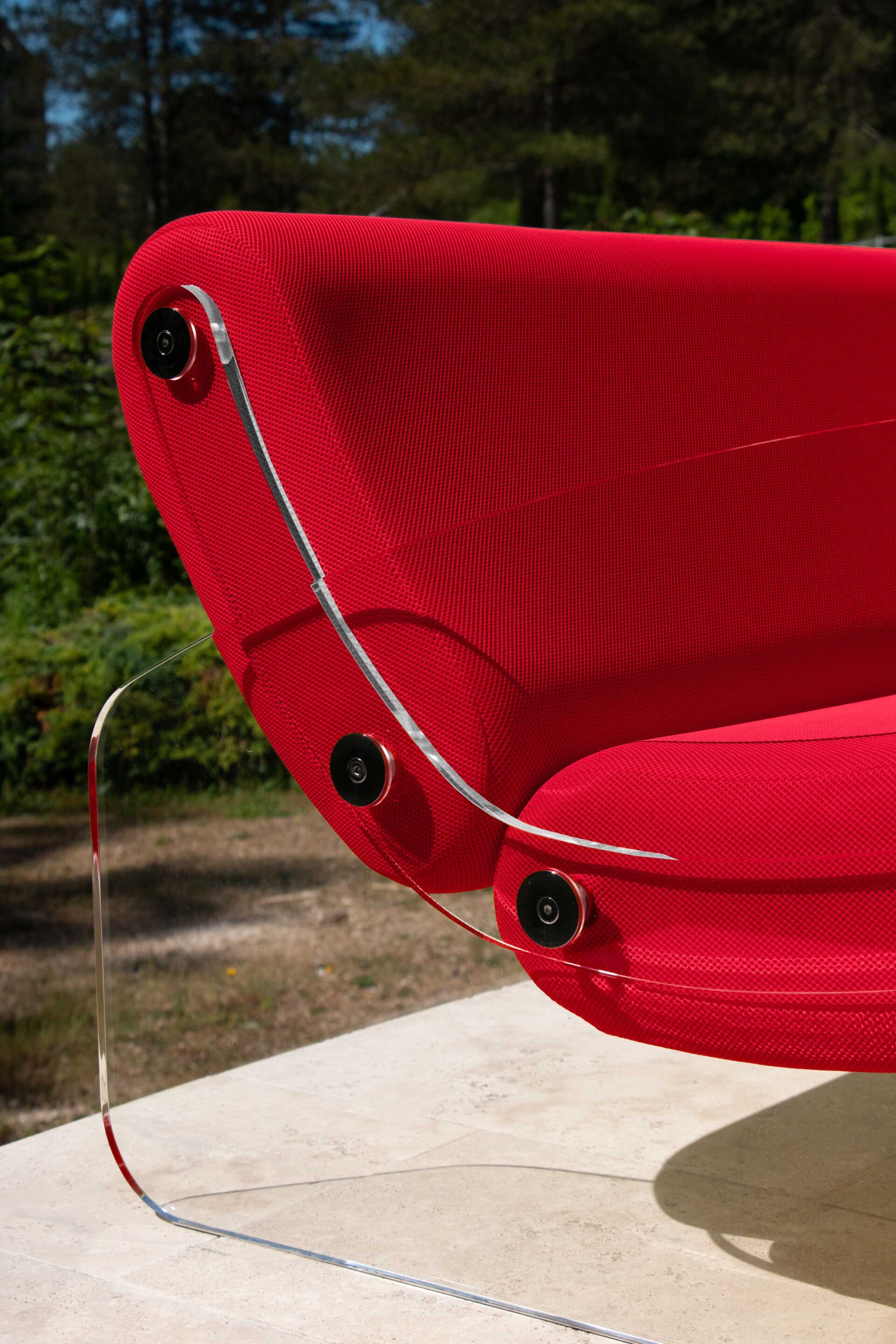 Кресло из ПММА и ткани с подлокотниками KUUMO MW03 ARCH-00087591 - Вид №6