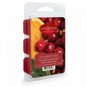 Ароматический воск 75гр. "Клюква и шалфей" Cranberry Sage CANDLE WARMERS  268181 Красный