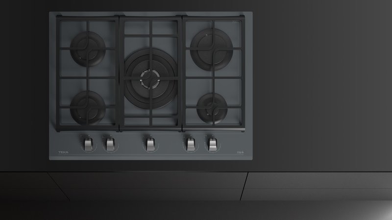 1304080 Варочная панель Teka GZC 75331 XBN STONE GREY Италия  - Вид №4