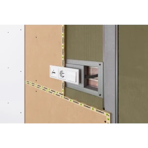 92026811 Подрозетник звукоизоляционный SoundGuard S-BOX 5 5-секционный 405x115x38 мм цвет серый STLM-1421517