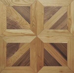 Модульный паркет Coswick Ланже / Американский Дуб Селект (Гладкая) 635х635 мм.