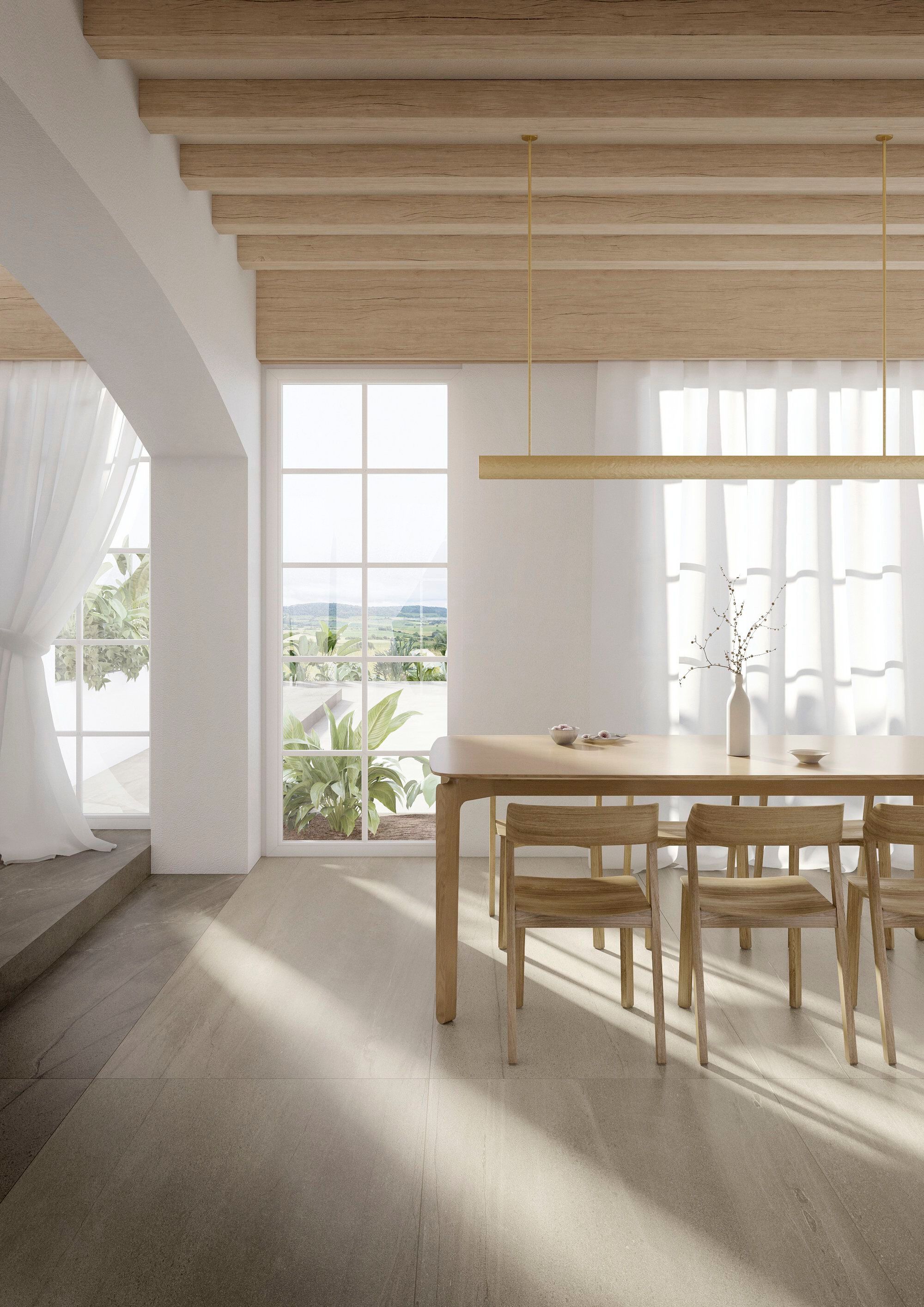 Пол / облицовка керамогранита для интерьера с эффектом камня ARIOSTEA активный базальтовый камень ARCH-00145268 - Вид №4