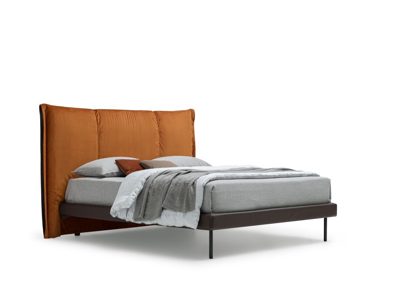 Кровать с мягким изголовьем Santalucia Mobili GHIBLI ARCH-00037428