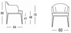 Marac Мягкое кресло с подлокотниками Vogue sun-id-1495668 - Вид №4