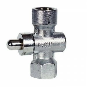 Кран ВВ трехходовой RMD для газовых манометров WATTS Ind 1/2"