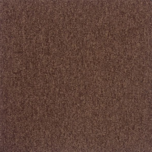 90707001 Ковровая плитка First 129 50x50 см цвет коричневый STLM-0347822 MODULYSS