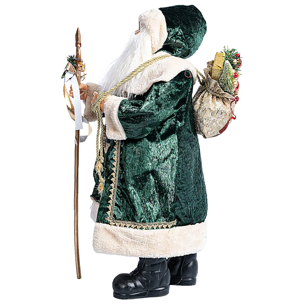 89368039 Декоративная фигура Санта с посохом 22x36 см STLM-1419050 Santreyd Christmas - Вид №3